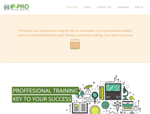 Tablet Screenshot of ip-pro.eu